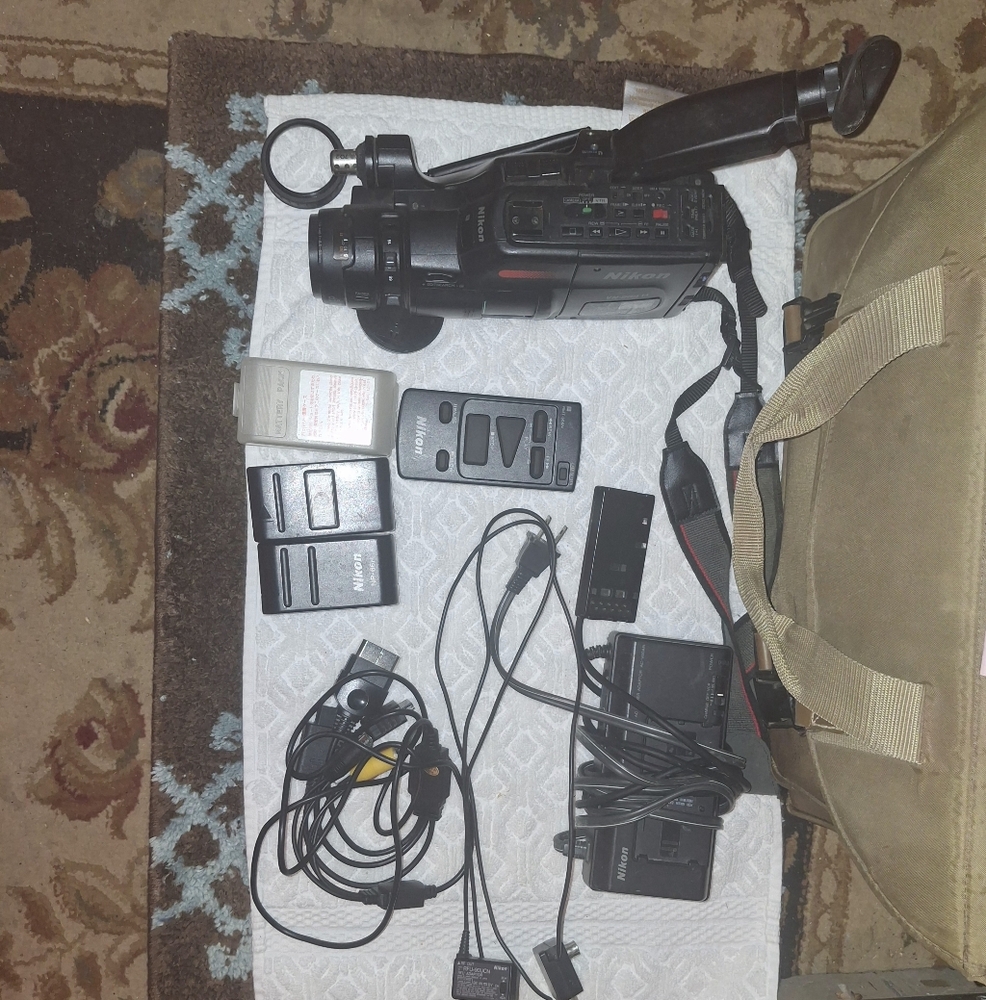 Nikon Black Video Camera Set